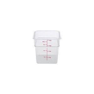 Cambro CamSquare Storage Container Polycarbonate Clear 185x185x187mm / 3.8Lt