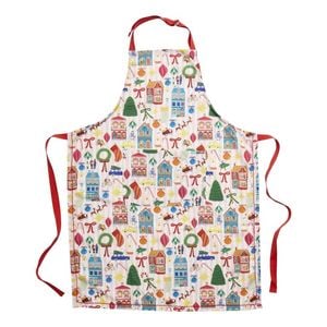 Porto Night Before Christmas Kitchen Cooking Apron 70x95cm Multi-Coloured