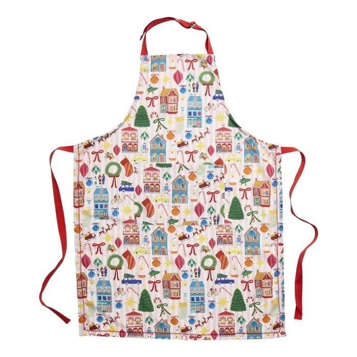 Porto Night Before Christmas Kitchen Cooking Apron 70x95cm Multi-Coloured