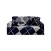 SOGA 2-Seater Checkered Sofa Cover