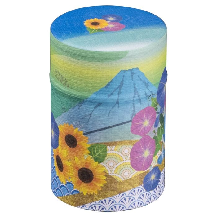 Omotenashi FUJI Sunflower Tea Canister - 100g