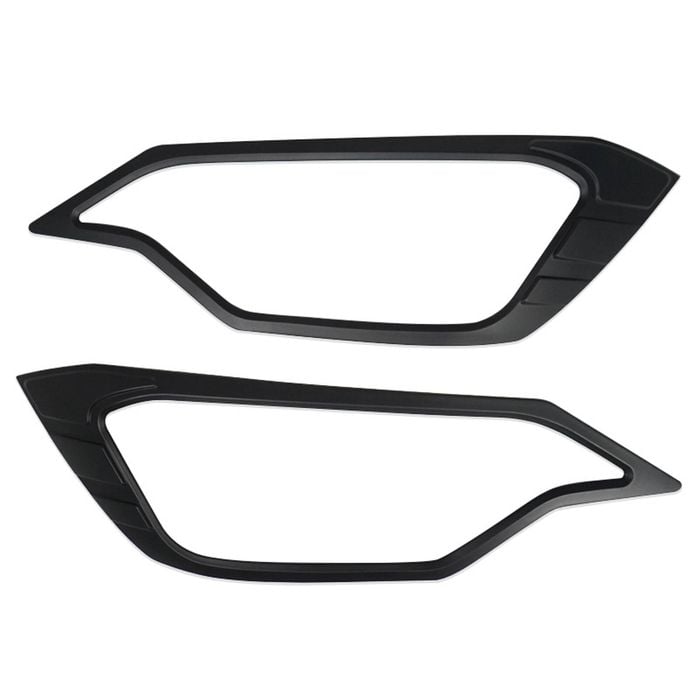 Matte Black Headlight Covers for Isuzu D-MAX 2024 Onwards
