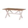 1825 Interiors Byron Dining Table Reclaimed Pine Furniture Two-Tone