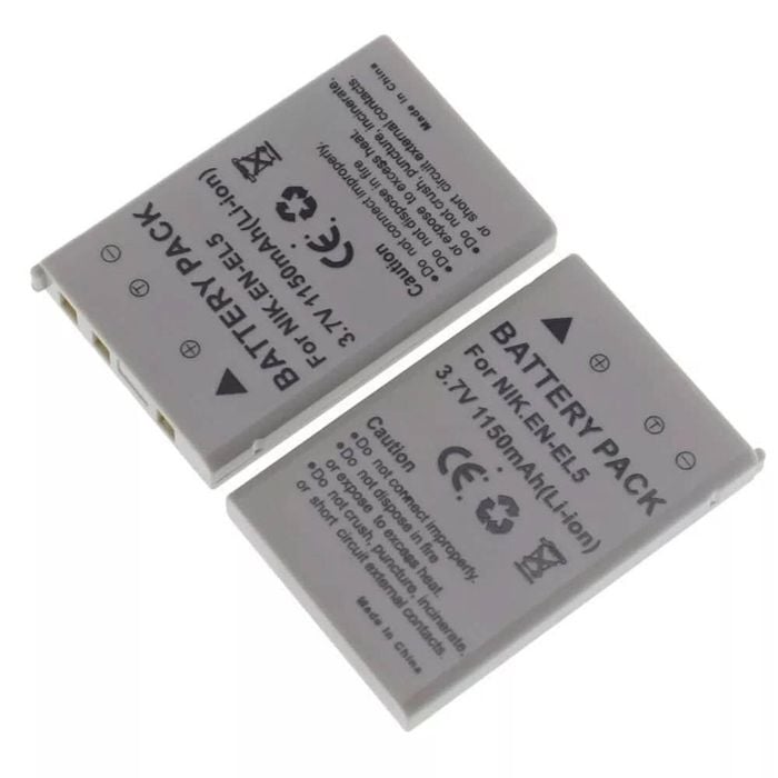 2 Pack |  En-el5 Battery For Nikon Coolpix P80 P90 P100 P500 P510 P520 P530
