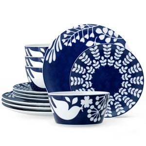 Noritake Bluefjord 12 Piece Dinner Set