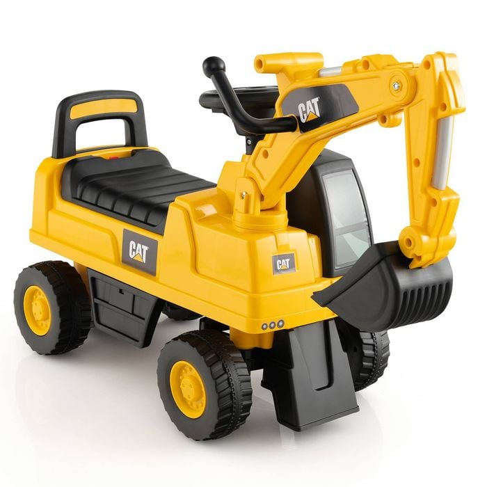 Costway Kids Ride-on Excavator Digger Toy Construction Vehicle