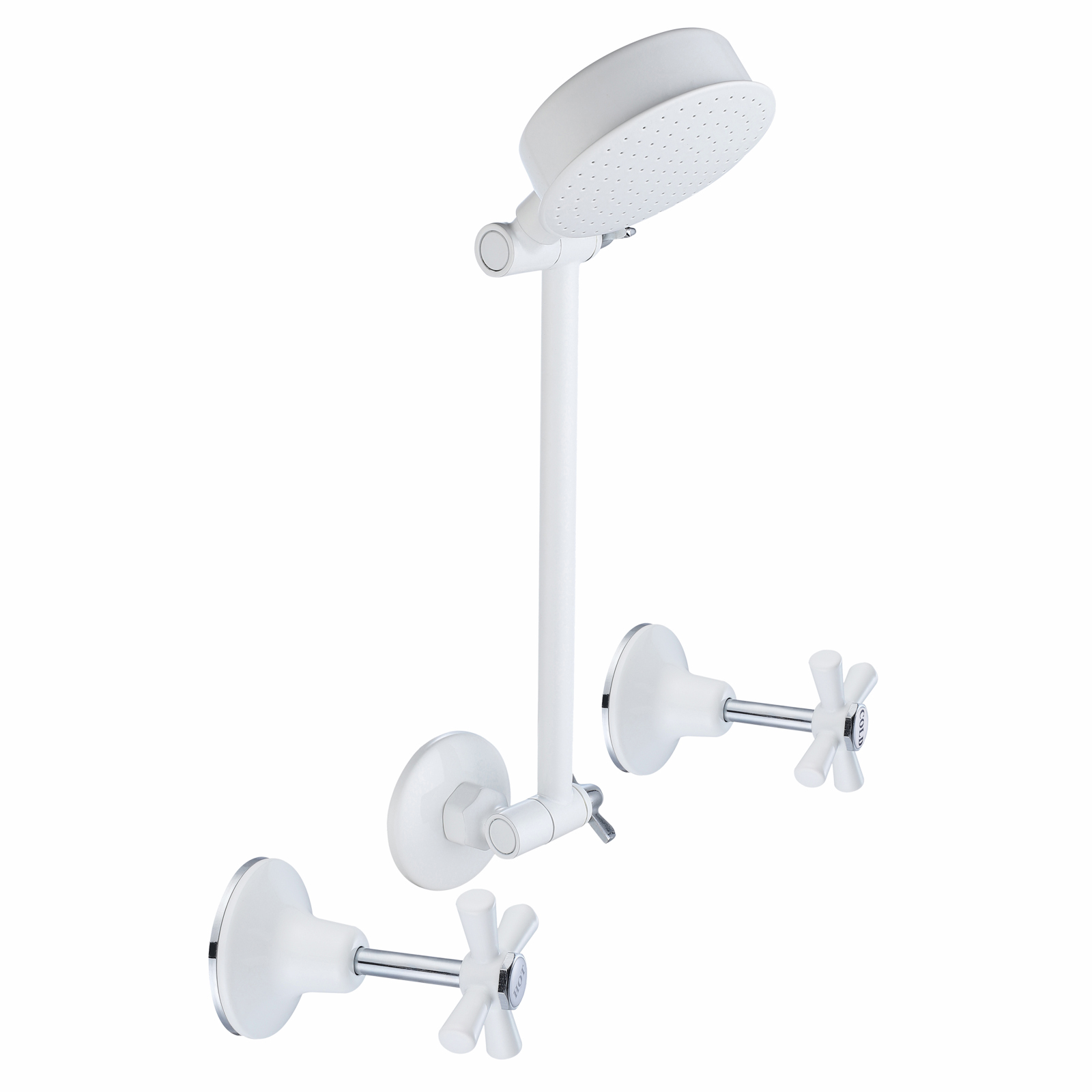 Shaw & Mason White Shower Set product image