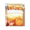 3D Sunshine Animal Horse 47 Bed Pillowcases Quilt King Single Size