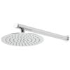Foreno Chrome Round Wall Mount Shower Rose
