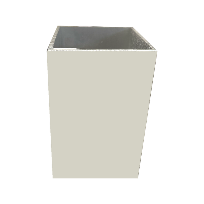 Sector Panel Fencing 2.40m In Ground Post - 90 x 90mm Titania