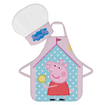 Peppa Pig Seaside Kids Apron and Chef Hat Set