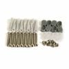 Stein White Windsor Curved Door Screw Pack