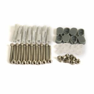 Stein White Windsor Curved Door Screw Pack