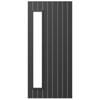 Strata 2040 x 820 x 41mm Parkwood Aluminium Entrance Door STTGVVP10