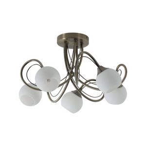 Lexi Lighting Malini 5 Lights Ceiling Light 52 cm