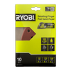 Ryobi 100 x 150mm 10 Piece Detail/Finger Sanding Set