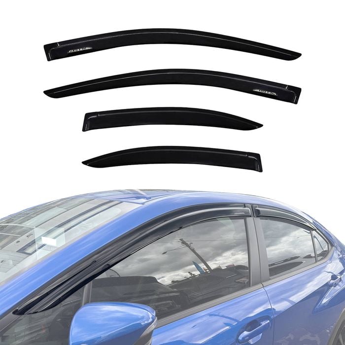 AUSGO Luxury Weather Shields for Subaru WRX Sedan 2022-Onwards Weathershields Window Visors
