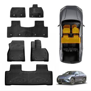 Floor Mats for BYD SEALION 7 2025-Onwards Double Layer TPE Carpet Car Interior Liner Set