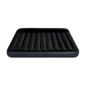 Intex Dura-Beam Classic Inflatable King Airbed w/ Pillow Rest - Black