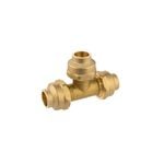 Brasshards 15FL x 15FL x 15FL Brass Flared Compression Tee LF