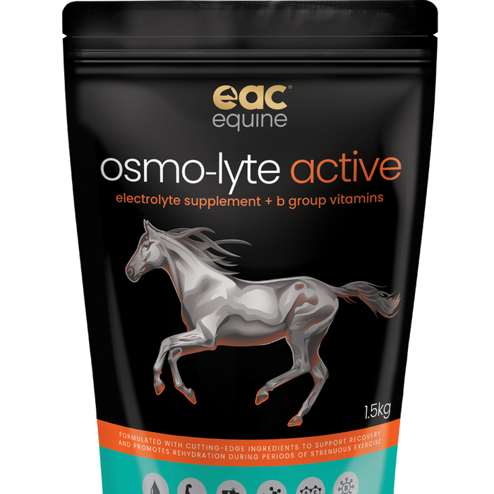 Eac Animal Care Osmo-lyte Active Electrolyte Supplement + Vit B For Horses 1.5kg