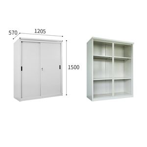 ITONOV Mini-shed Outdoor Storage cabinet garden shed cupboard Box 1500*1200*570 white