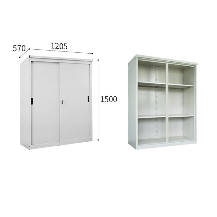 ITONOV Mini-shed Outdoor Storage cabinet garden shed cupboard Box 1500*1200*570 white