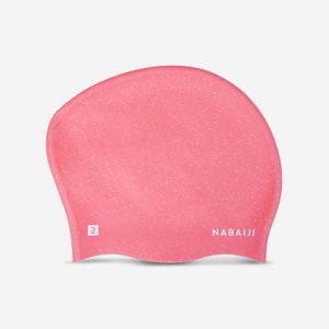 Decathlon - Swimming Cap Long Hair 500 - Rubi - One Size