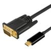 USB C Type-C Thunderbolt 3 Male to VGA Male Adapter Cable For MacBook Pro/Galaxy S20 S10 S9 S8