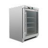 Exquisite One Glass Door Underbench Storage Refrigerators 136 Litre
