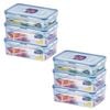 Lock & Lock 6pc Rectangle Container Set | 6 Piece