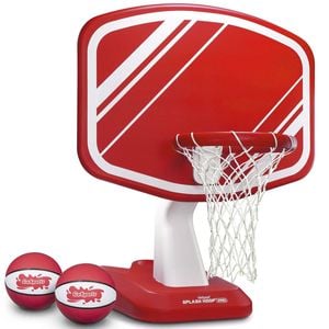Splash Hoop Pro Poolside Basketball Game - Red