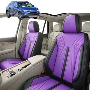 Australian Goose Front Seat Covers for Mitsubishi ASX 2010 - Current (GA) - PU Leather, Purple (2pc)