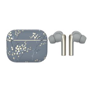Laura Ashley Skylark TWS Wireless Bluetooth 5.4 Earbuds Headphones Willow Grey
