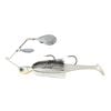 TT Lures 1oz Tornado+ Double Colorado Rigged Spinnerbait Lure - WHITE NIGHT