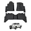 AUSGO Car Floor Mats for Toyota Hilux Manual Transmission Dual Cab 2015-2025 All-Weather Floor Liners