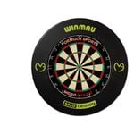 Formula Sports Micro Band 3 Dart Board And Winmau MVG Dartboard Surround Set