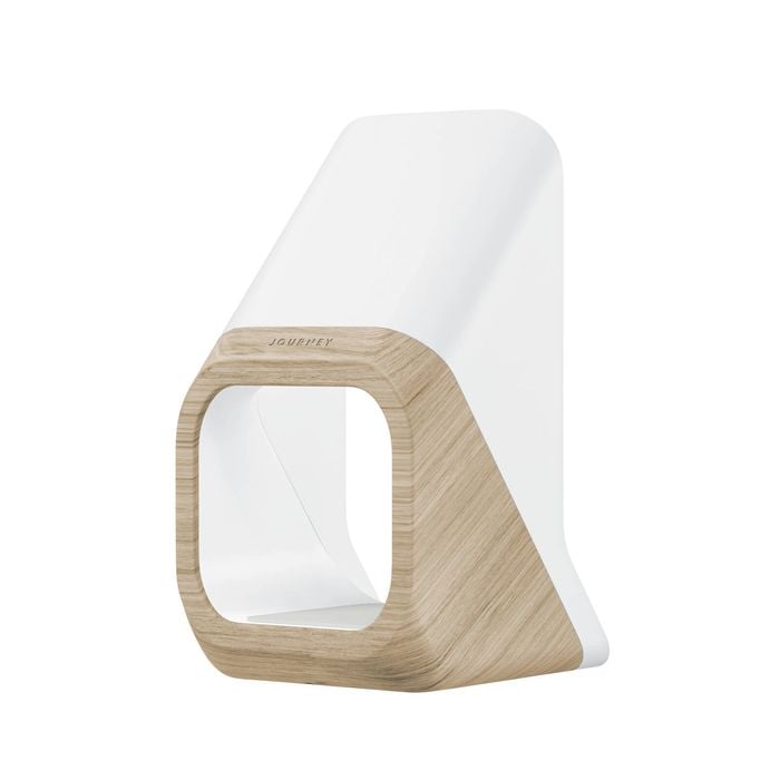 Journey Nova 3-in-1 wireless Qi2 charging station timber