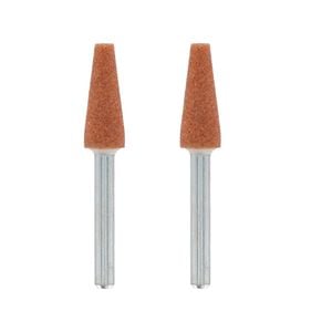 Dremel 6.4mm (953) Aluminium Oxide Grinding Stone - 2 Pack