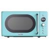 Total Chef 20L Retro Microwave Oven 700W Blue