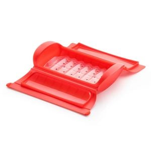 Lekue Microwave Steam Case with Tray 650ml