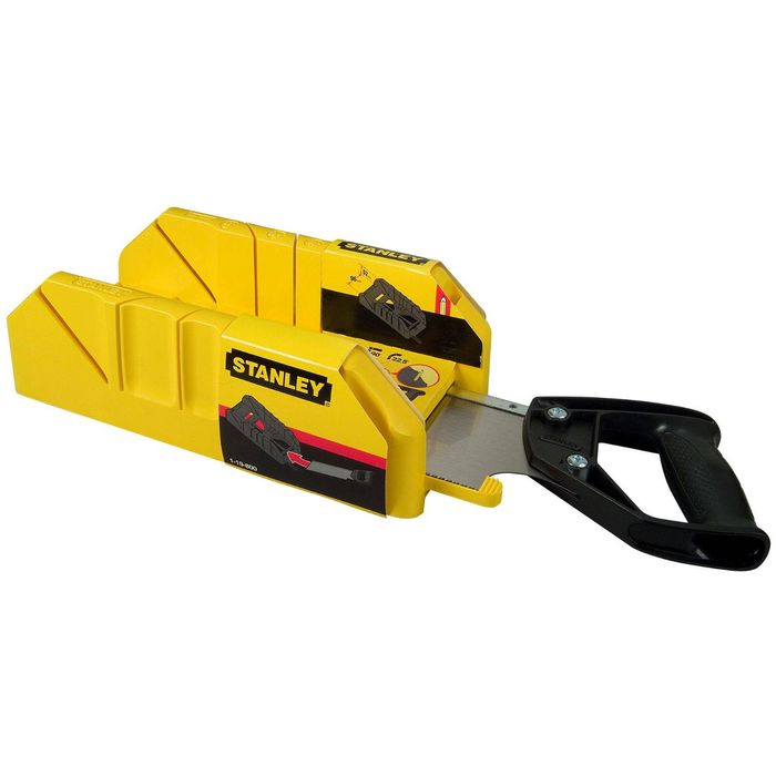 Stanley 12" 305mm Mitre Box With Saw