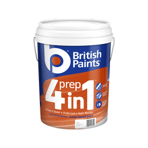 British Paints White 15L Water Based 4 In 1 Prep Primer Sealer Undercoat
