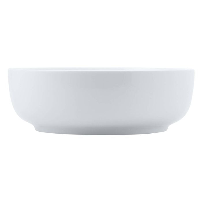 Maxwell Williams Serving Bowl Contemporary White Porcelain 25x8cm