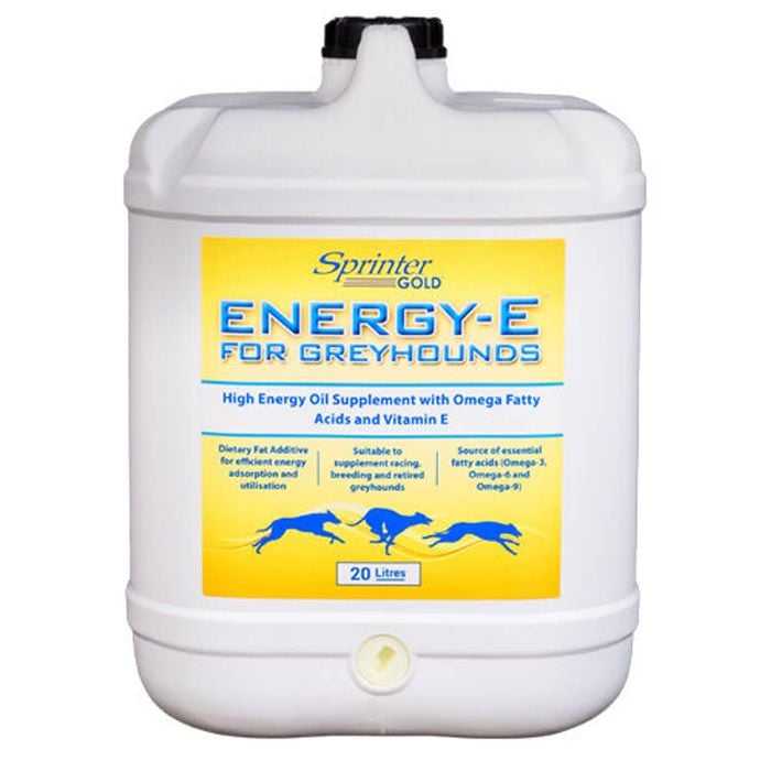 Sprinter Gold Energy E Oil High Energy Greyhound Supplement 20l