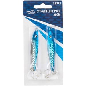2 Pack of Jarvis Walker 28gm Stinger Lures-Metal Spinning/Jigging/Trolling Lures