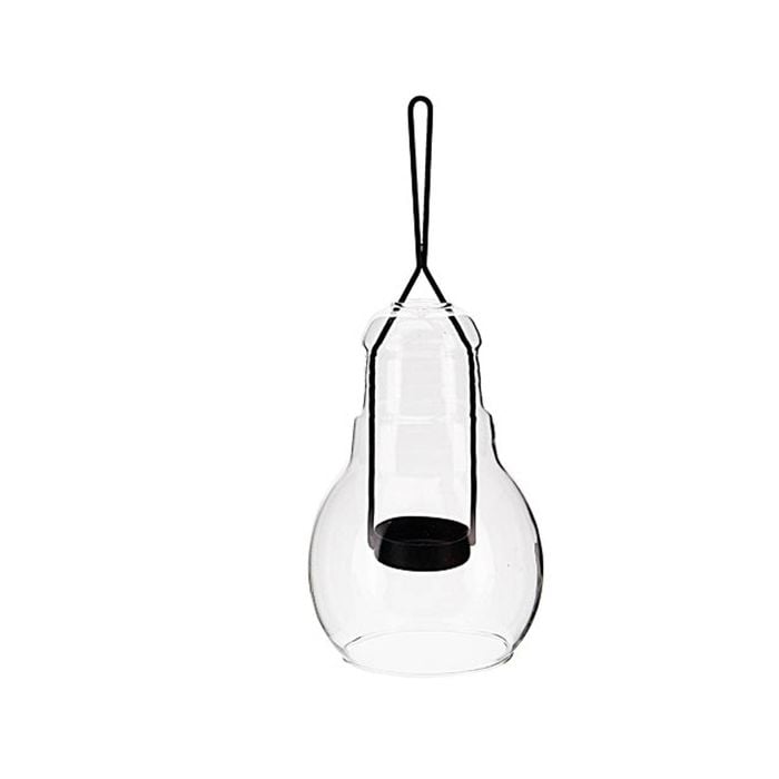 Glass Globe Tealight Holder - 10x15cm