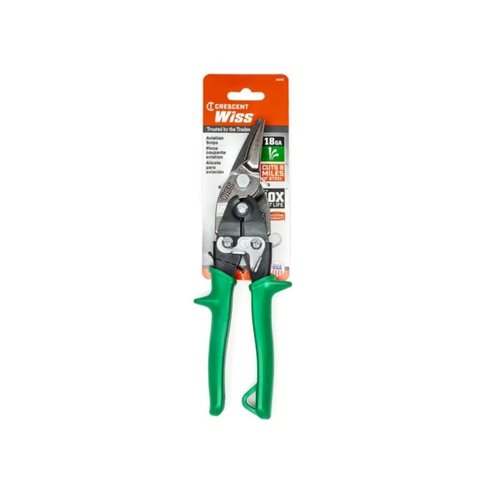 Crescent WISS 248mm Right Cut Aviation Snips Bunnings Australia