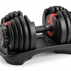 Adjustable Dumbbell Black & Red - 24 kg