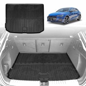 Heavy Duty Trunk Cargo Mat Boot Liner Luggage Tray Fit Audi A3 S3 RS3 Hatch Sportback 2013-Onwards